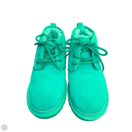 Boots Designer By Ugg In Green, Size: 9.5
