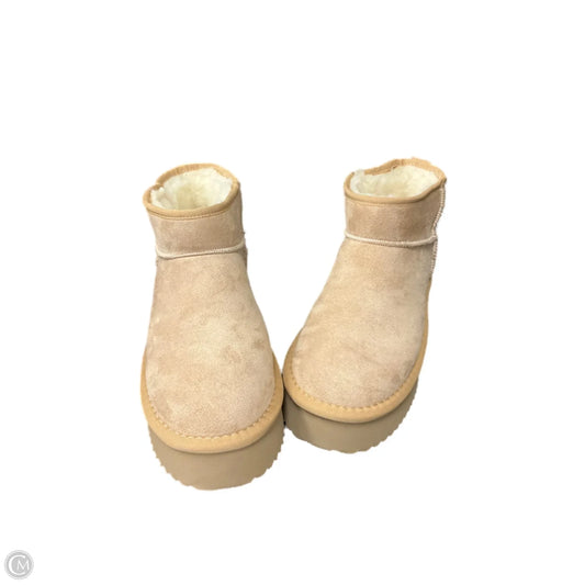 Boots Ankle Flats By Corkys In Beige, Size: 8