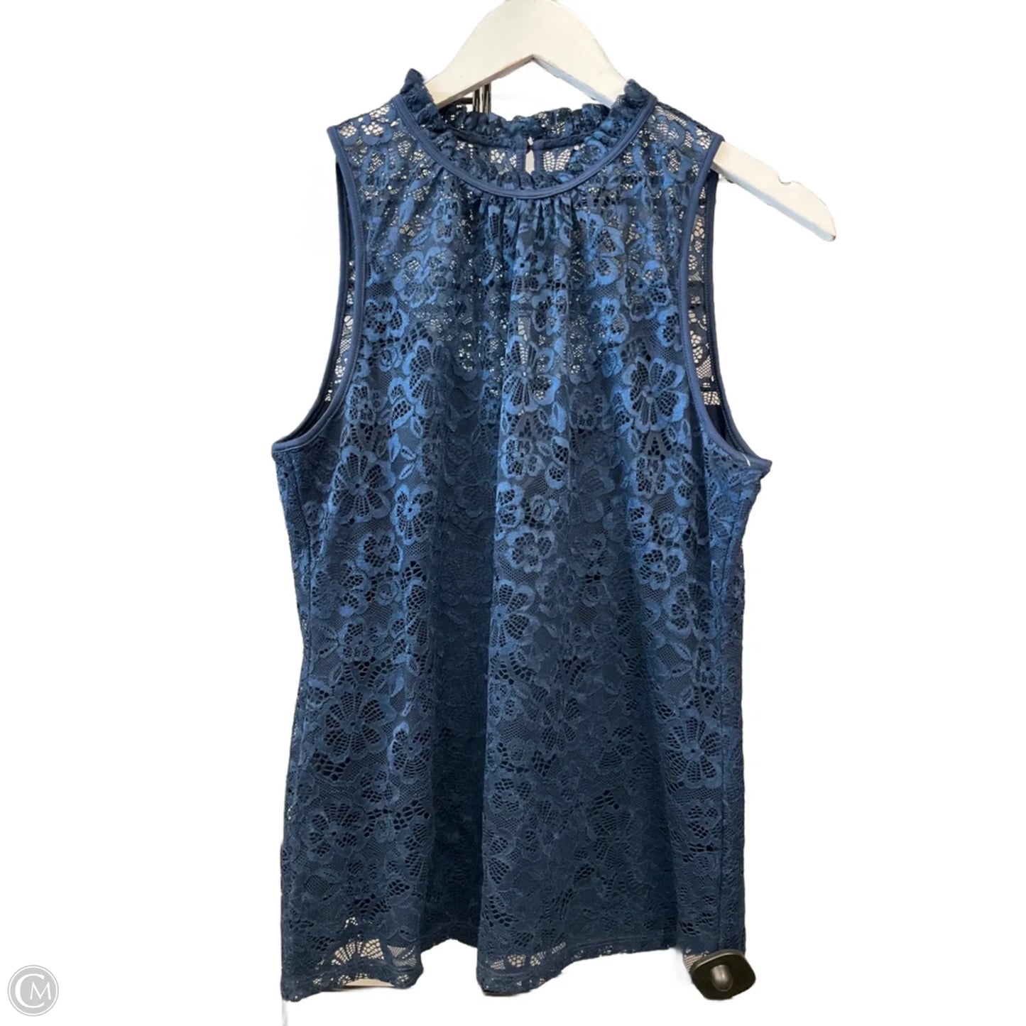 Top Sleeveless By White House Black Market In Navy, Size: S