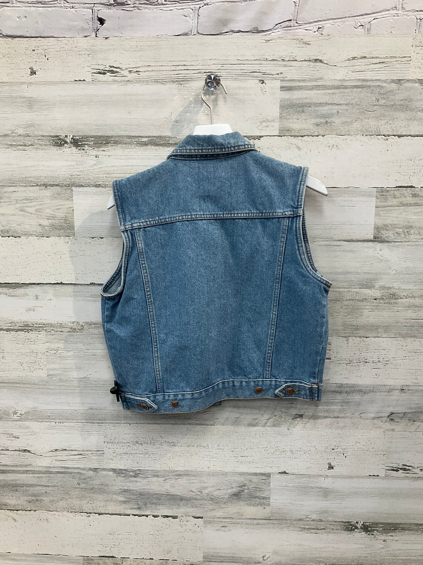 Vest Other By Clothes Mentor In Blue, Size: M