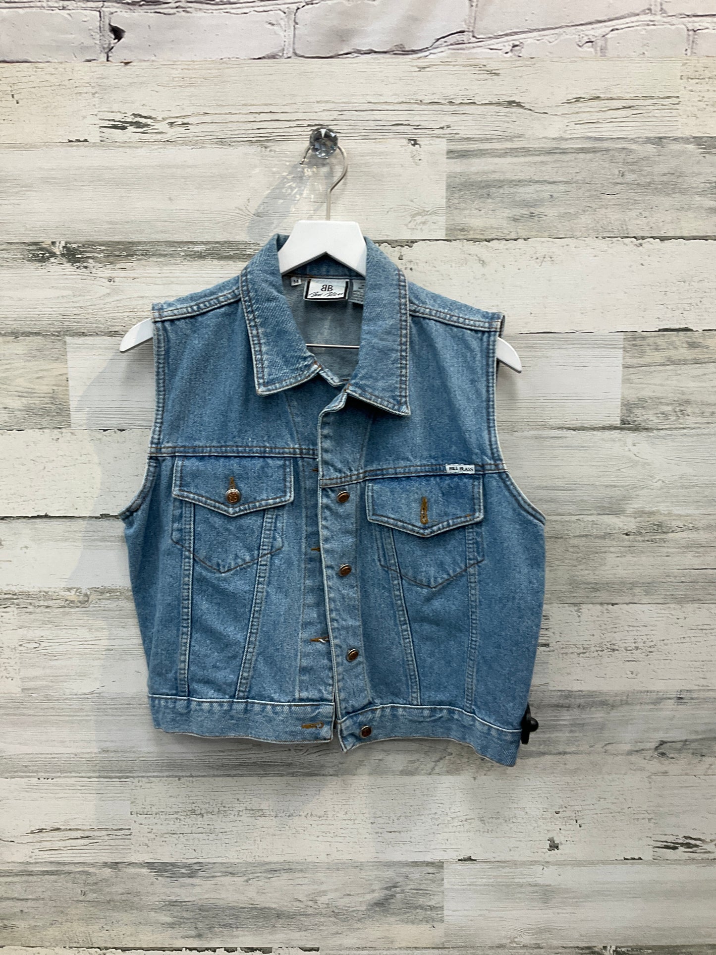 Vest Other By Clothes Mentor In Blue, Size: M