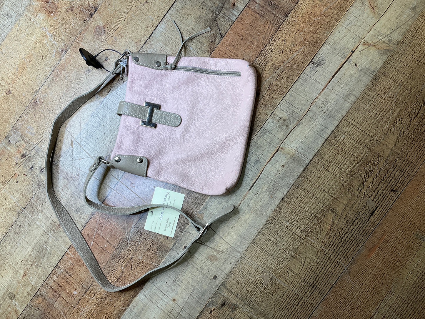 Crossbody Leather By Clothes Mentor, Size: Small