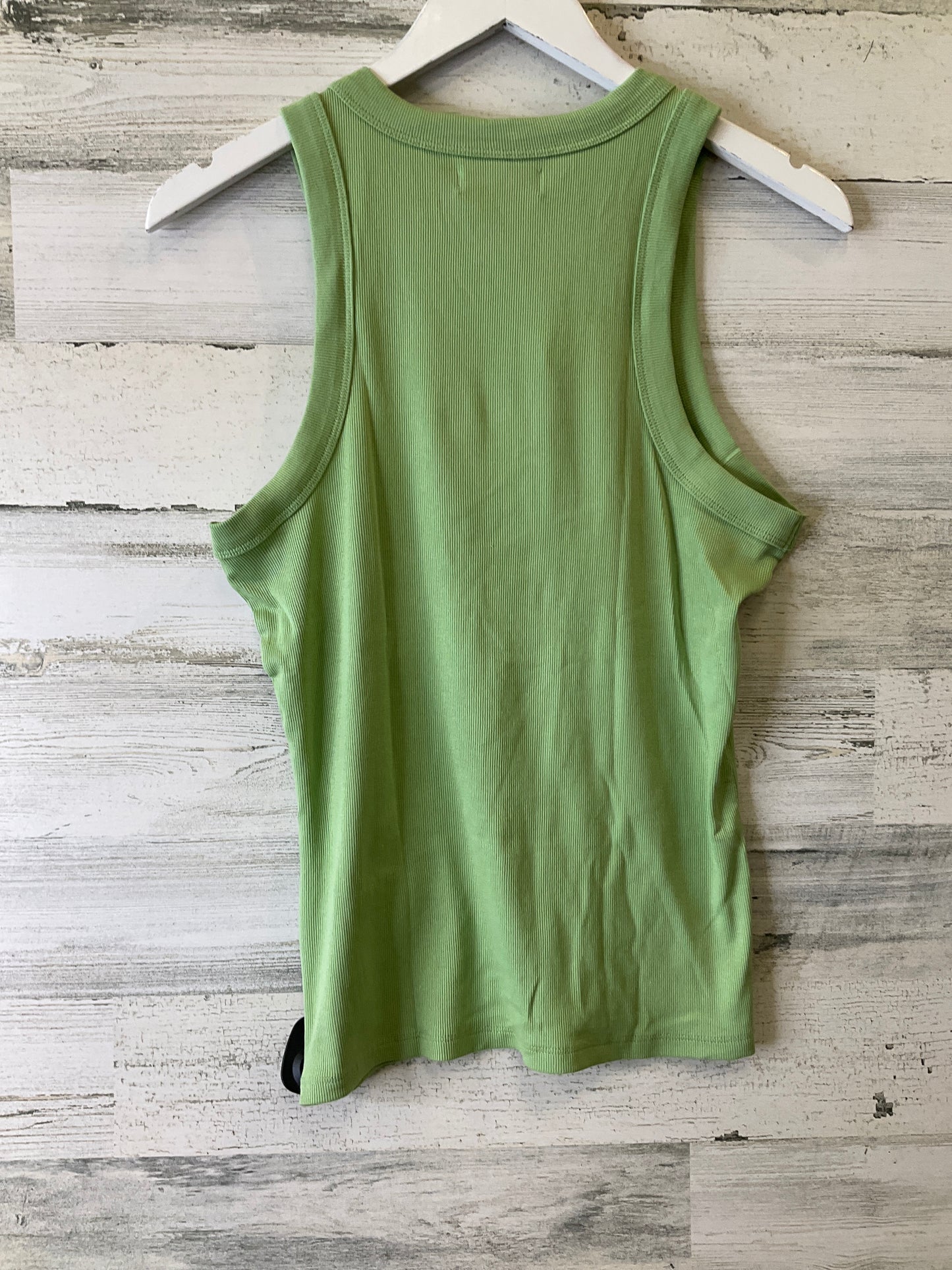 Top Sleeveless By Madewell In Green, Size: M