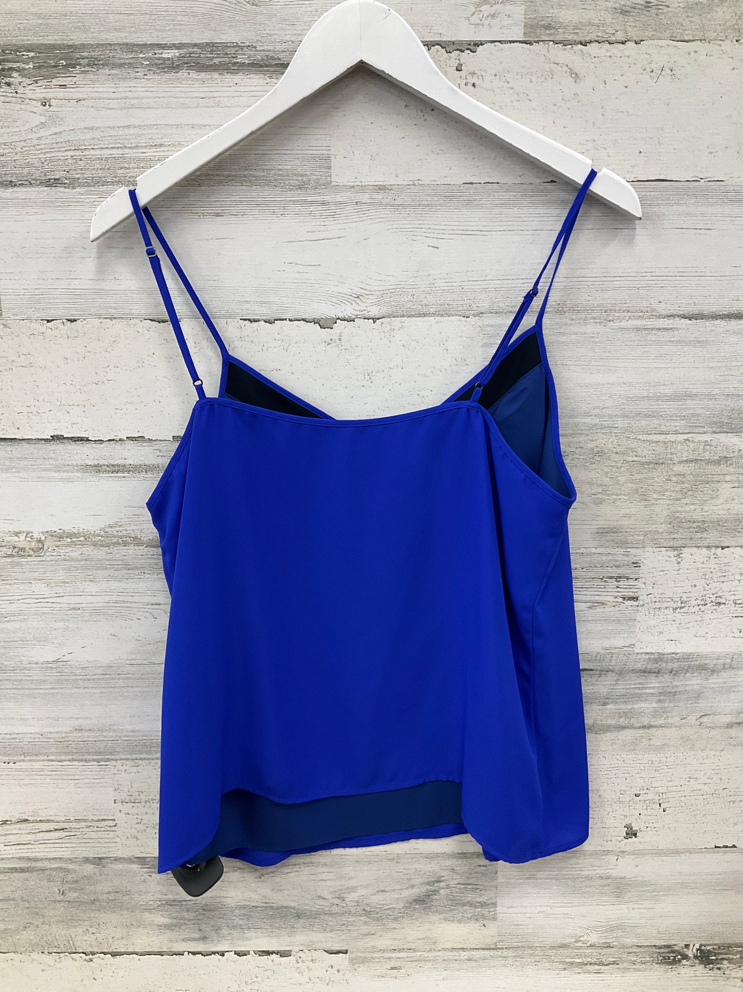 Top Sleeveless By Banana Republic In Blue, Size: M