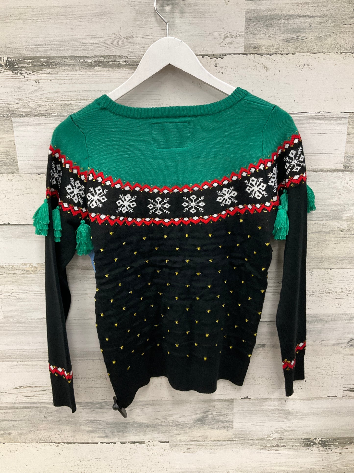Sweater By Clothes Mentor In Green, Size: Xs