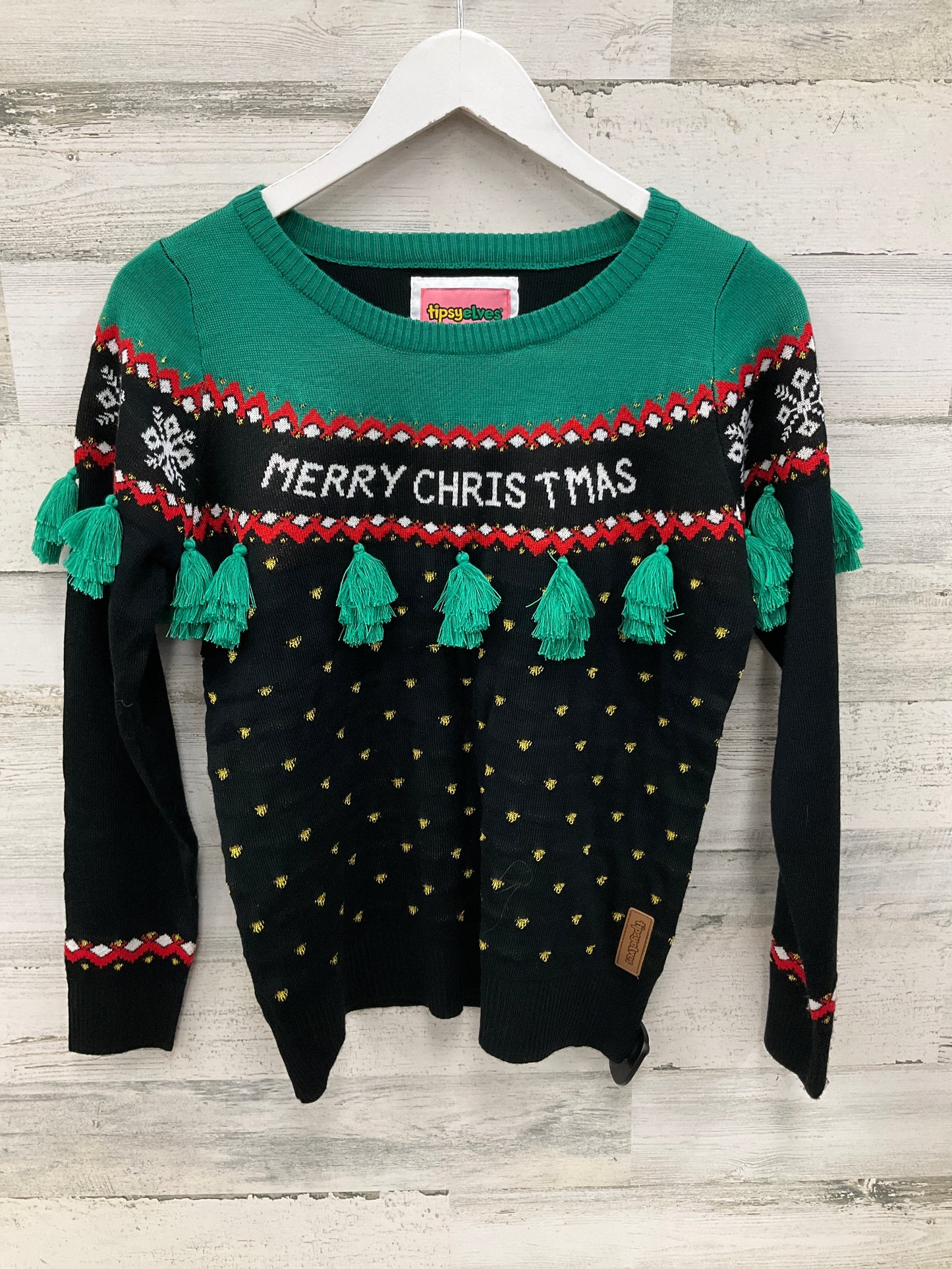 Sweater By Clothes Mentor In Green, Size: Xs