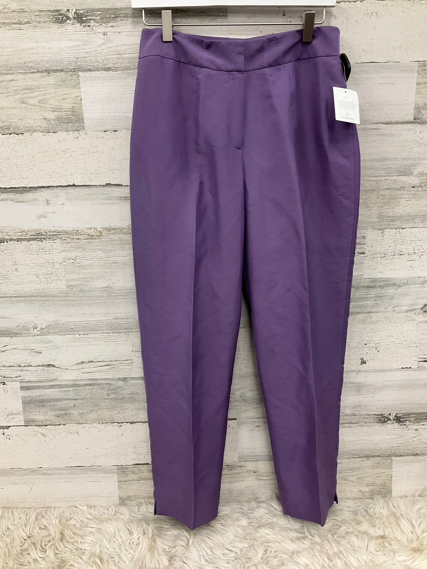 Pants Dress By Liz Claiborne In Purple, Size: 8