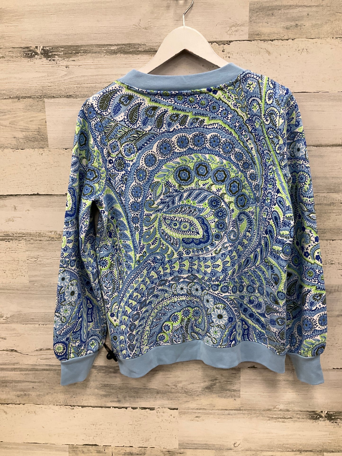 Top Long Sleeve By Talbots In Blue, Size: S