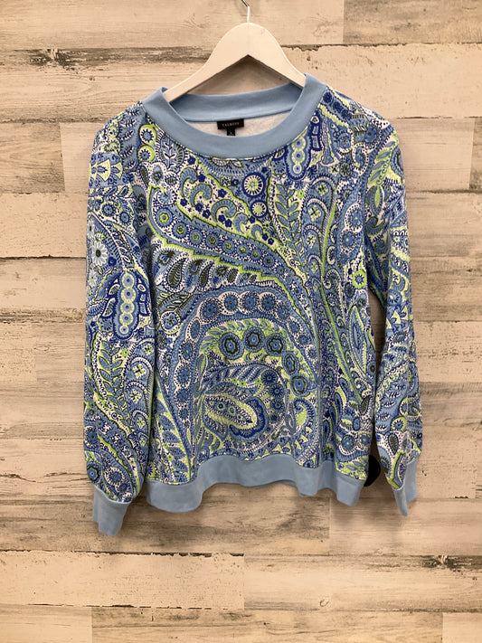 Top Long Sleeve By Talbots In Blue, Size: S