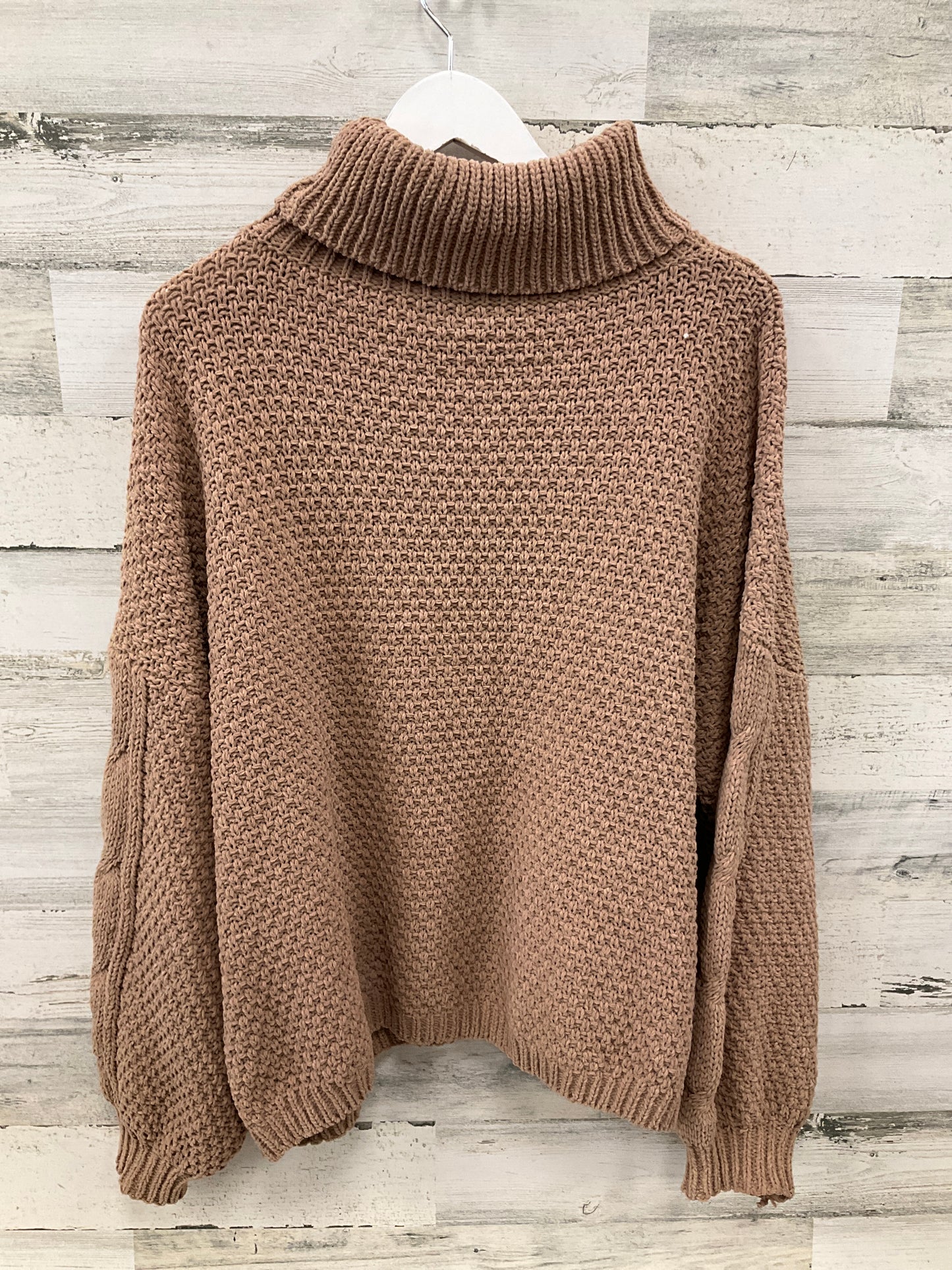 Sweater By Clothes Mentor In Brown, Size: Xl