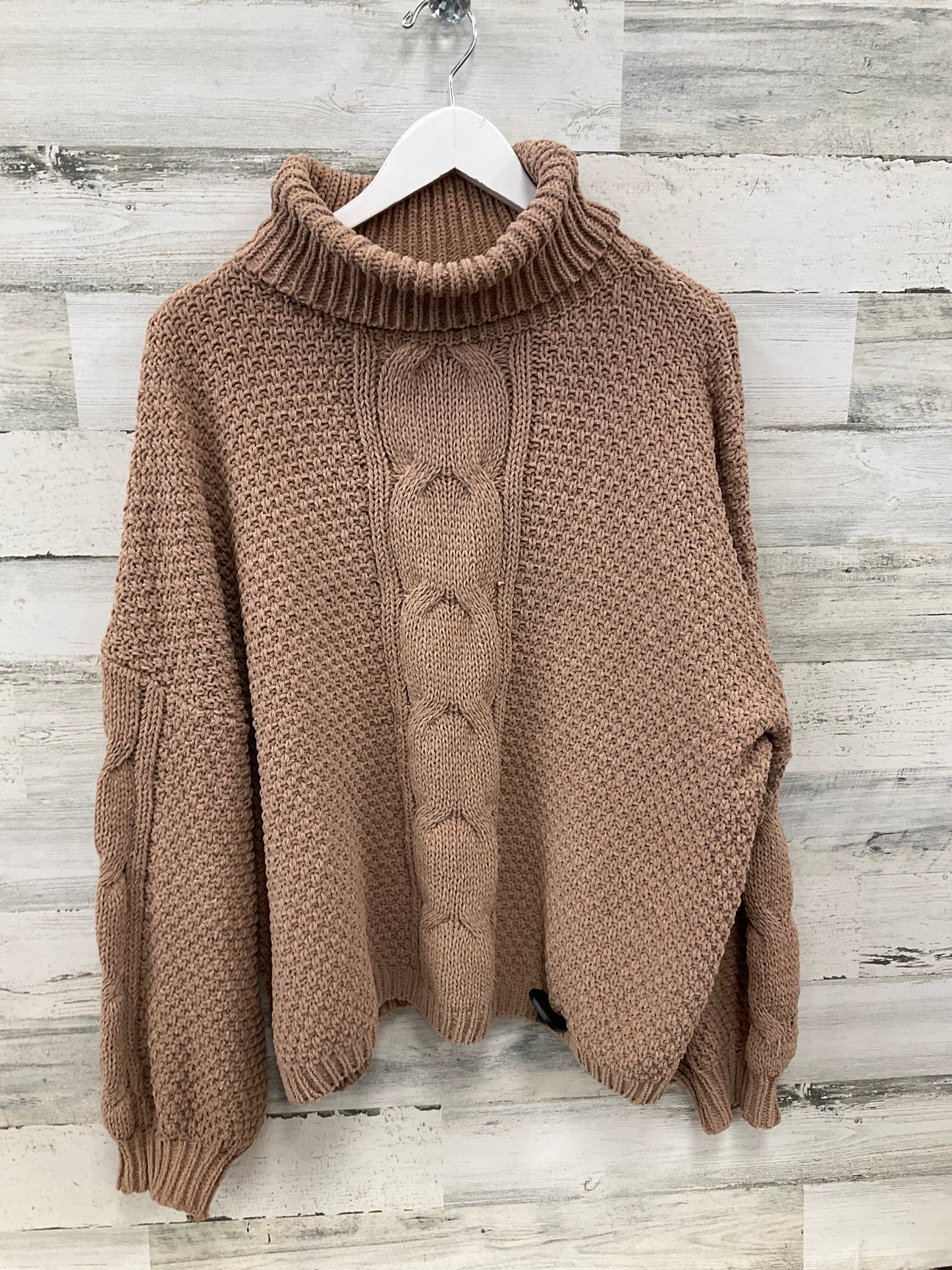 Sweater By Clothes Mentor In Brown, Size: Xl