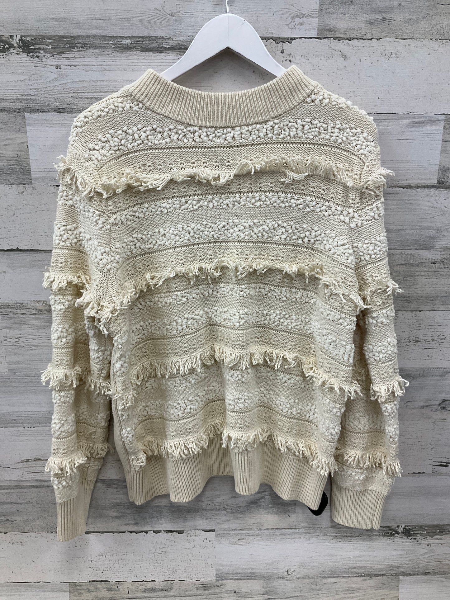 Sweater By Style And Company In Cream, Size: 2x