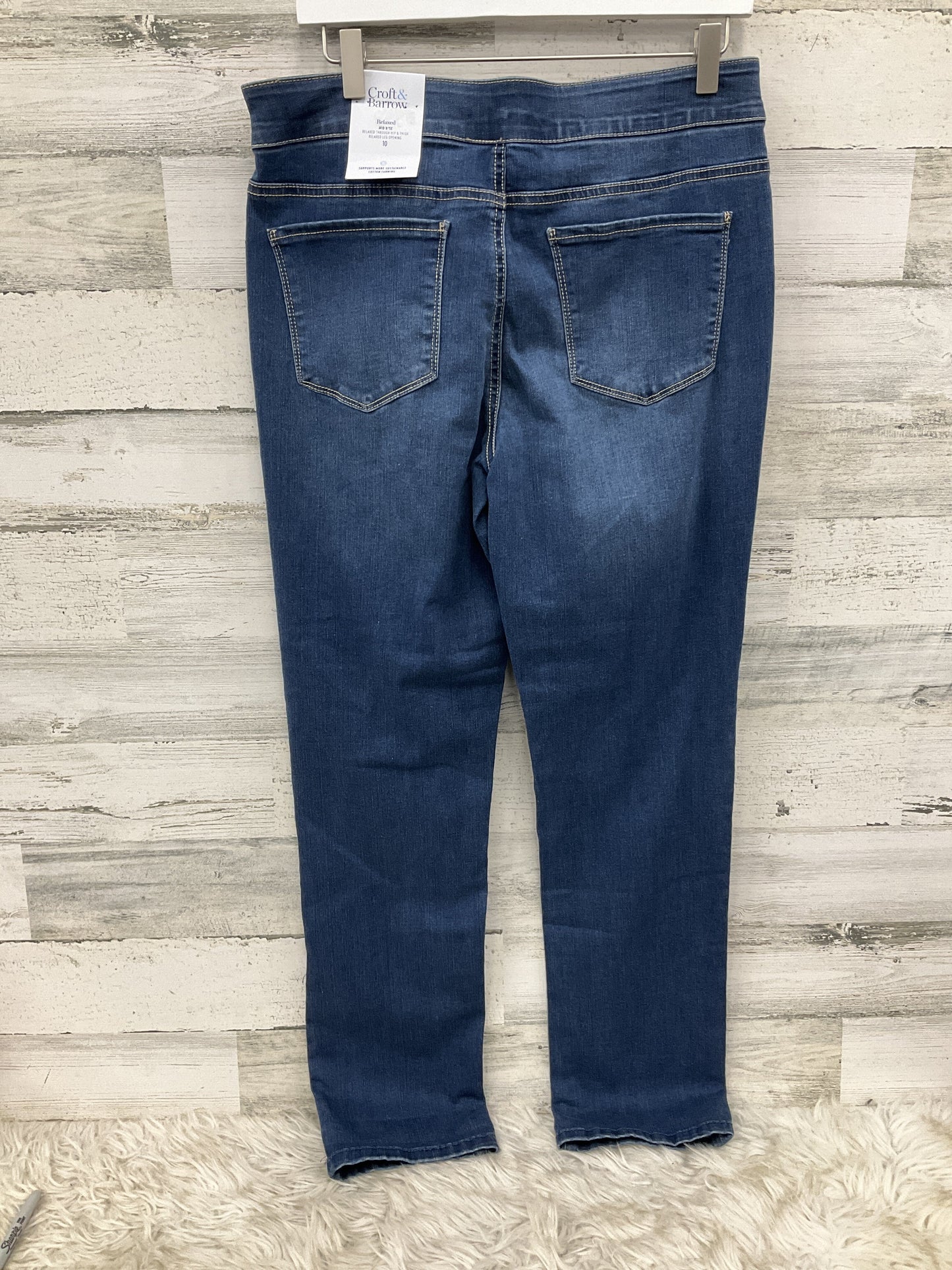 Jeans Straight By Croft And Barrow  Size: 10