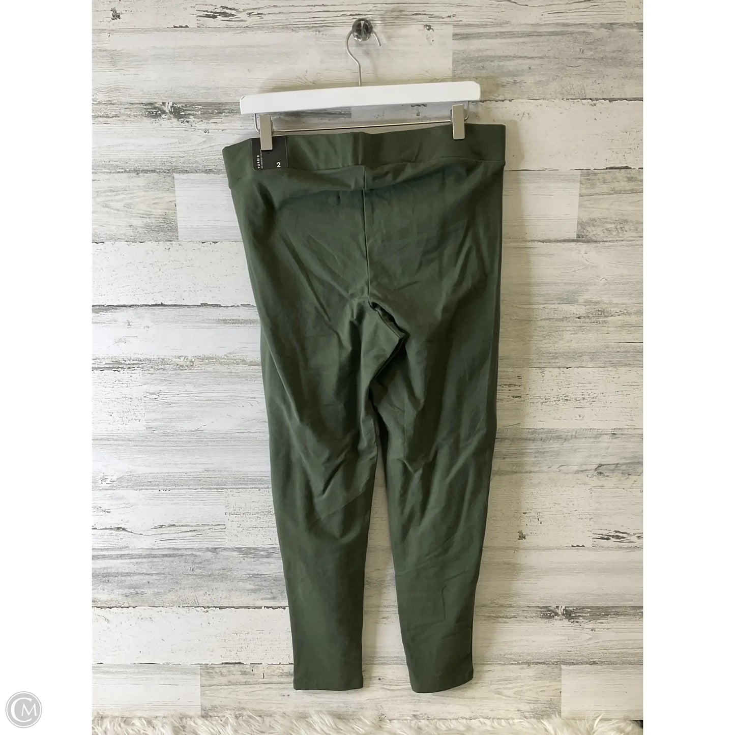 Pants Leggings By Torrid In Green, Size: 2x