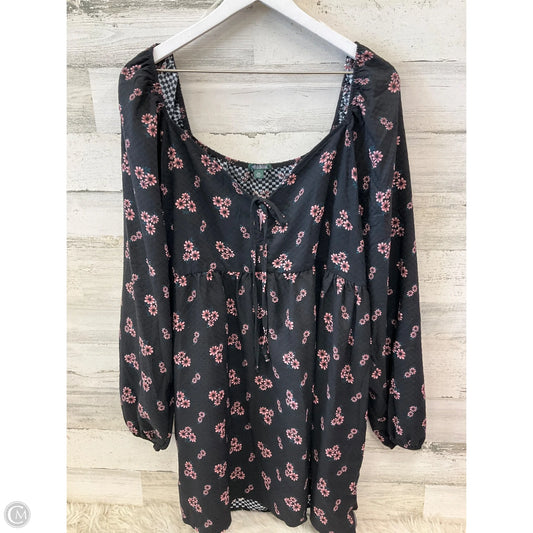 Dress Casual Short By Wild Fable In Black, Size: 2x