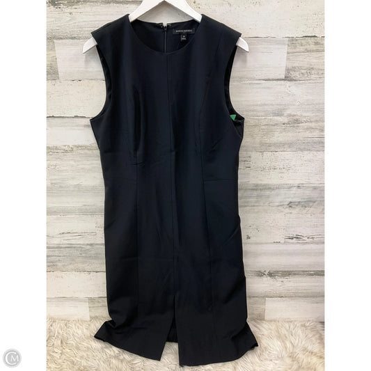 Dress Casual Midi By Banana Republic In Black, Size: L
