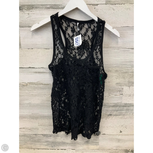 Top Sleeveless By Tresics In Black, Size: S