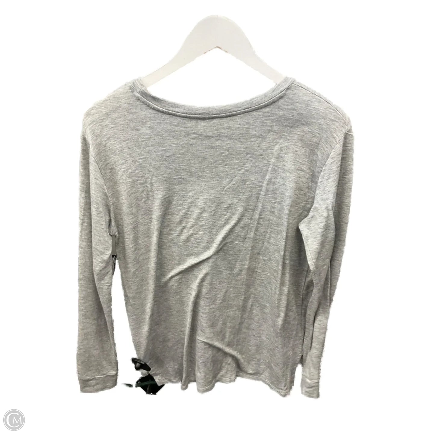 Top Long Sleeve By Clothes Mentor In Grey, Size: S