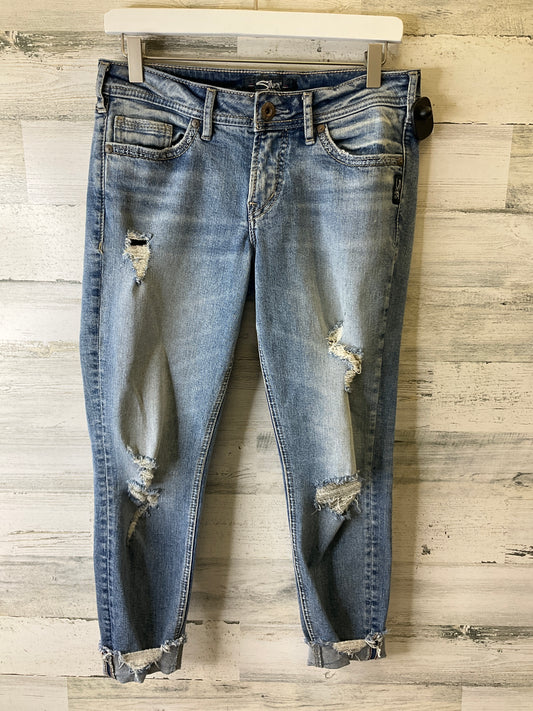 Jeans Cropped By Silver  Size: 6