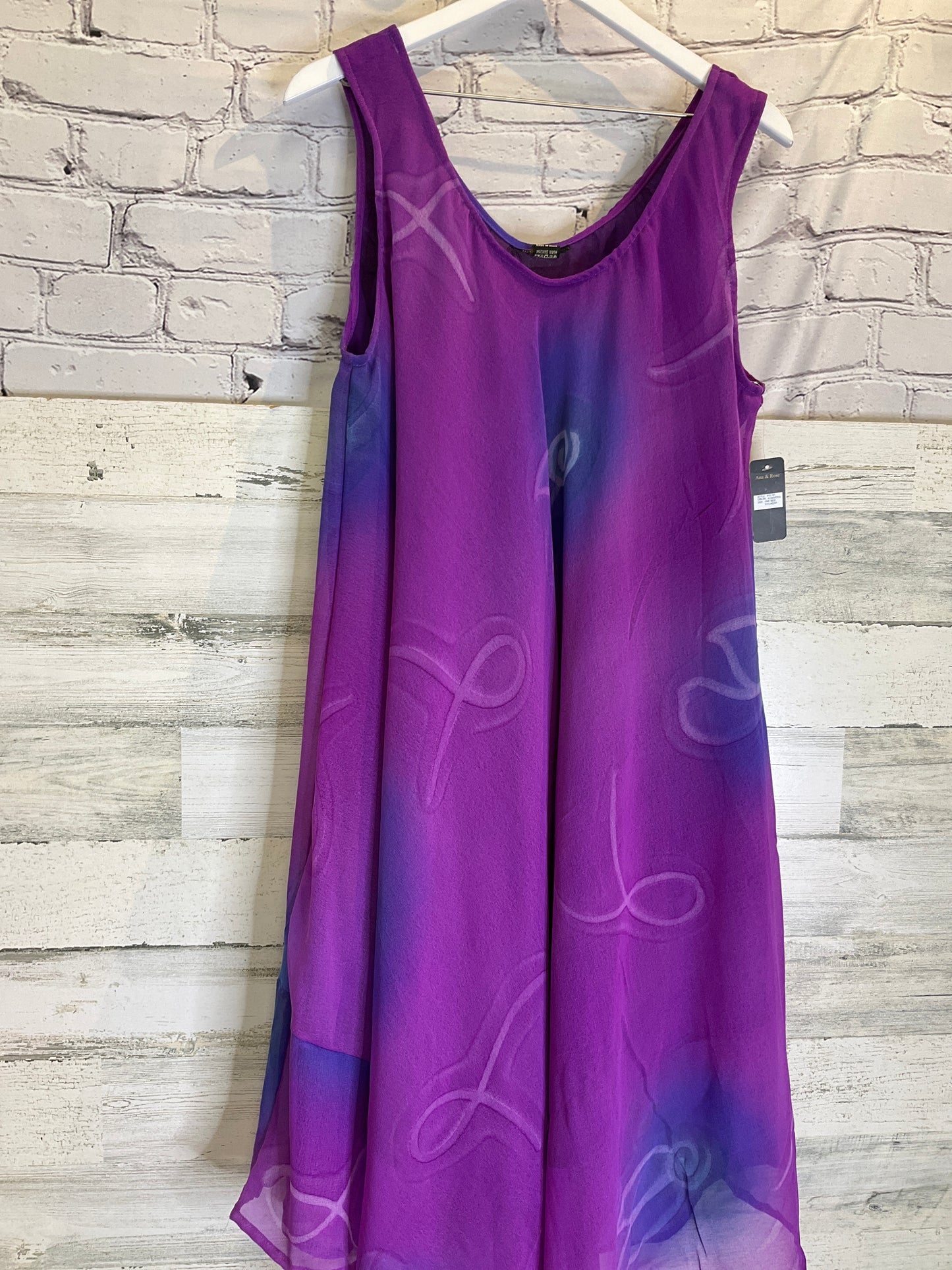 Swimwear Cover-up By Clothes Mentor In Purple, Size: Onesize