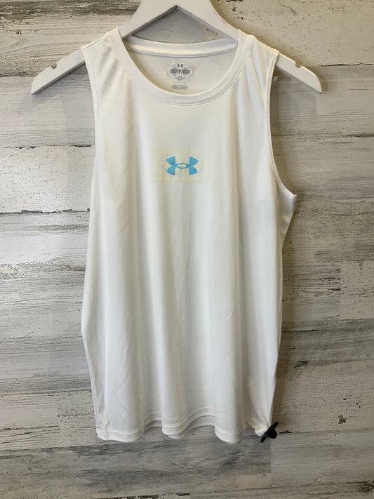 Athletic Top Short Sleeve By Under Armour  Size: Xs