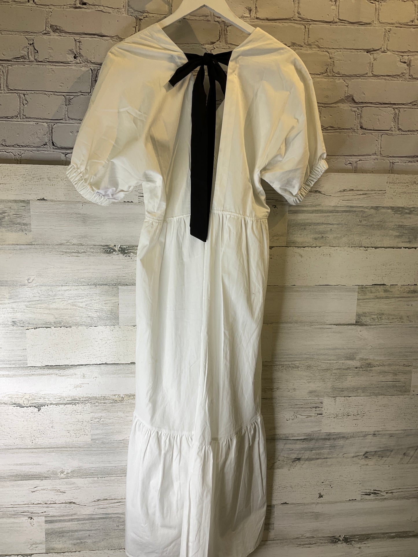 White Dress Casual Maxi Top Shop, Size S