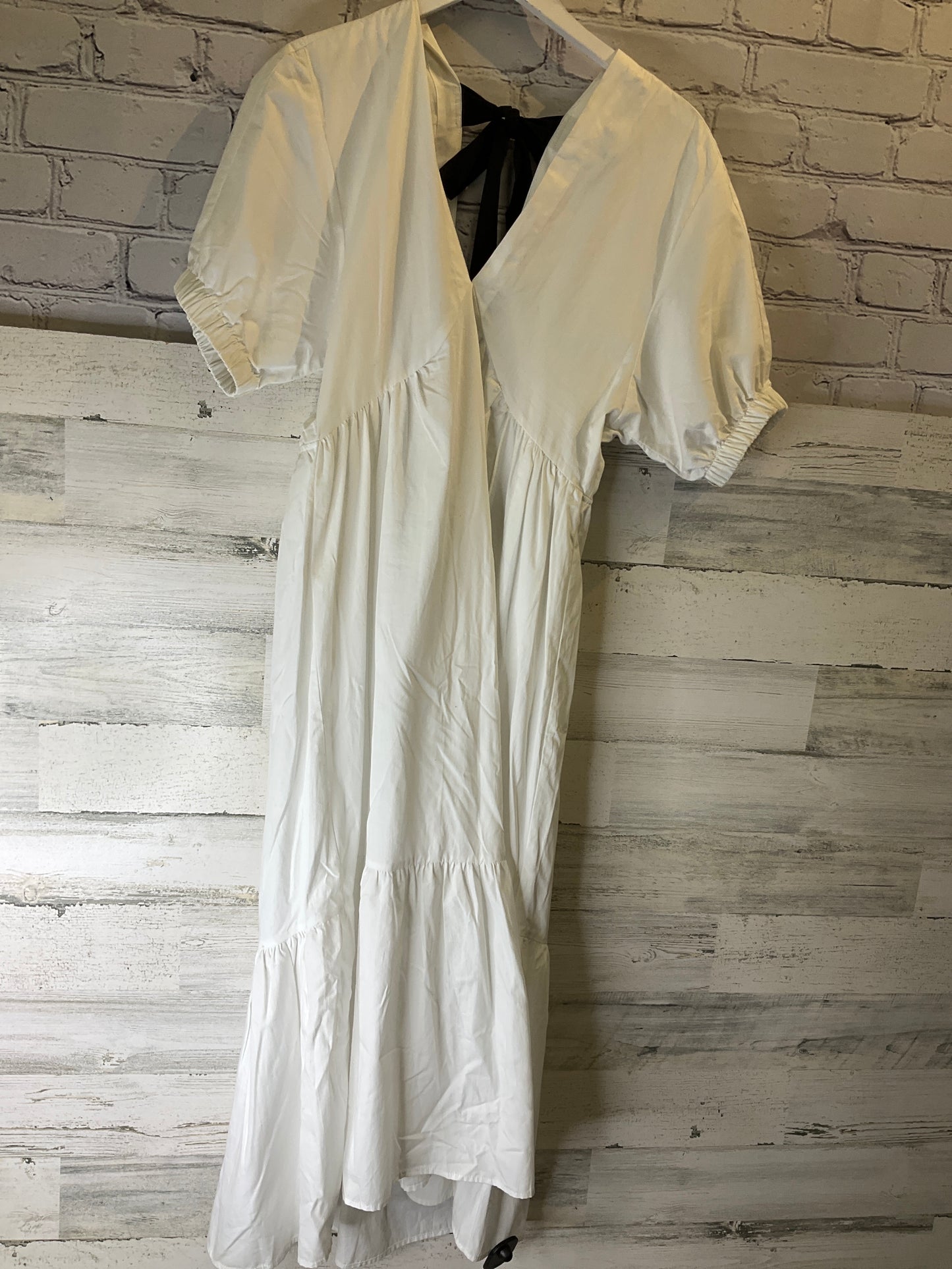 White Dress Casual Maxi Top Shop, Size S