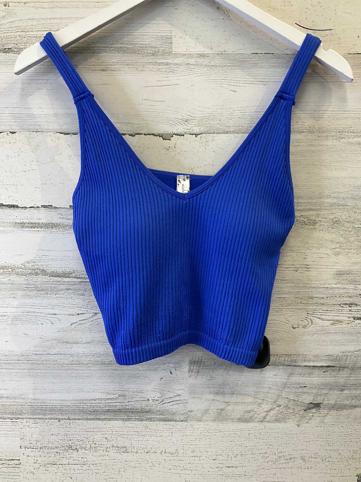 Blue Top Sleeveless Wishlist, Size M