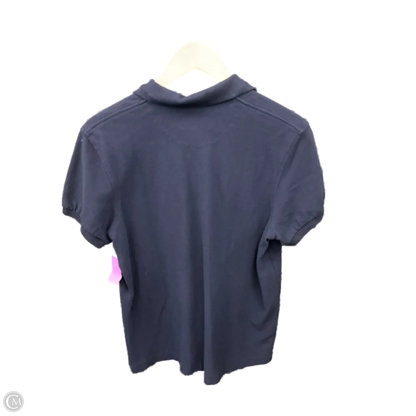 Top Short Sleeve By Clothes Mentor In Navy, Size: M