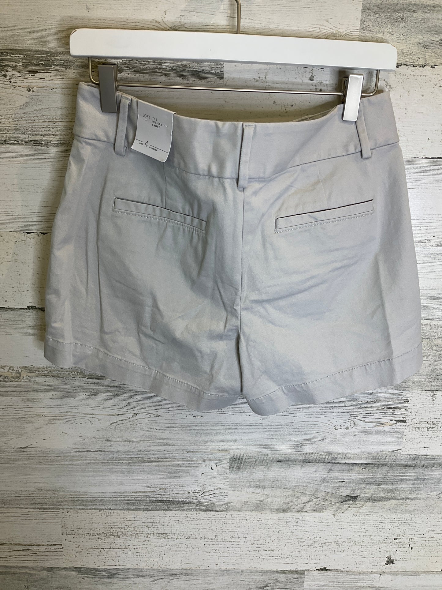 Grey Shorts Loft, Size 4