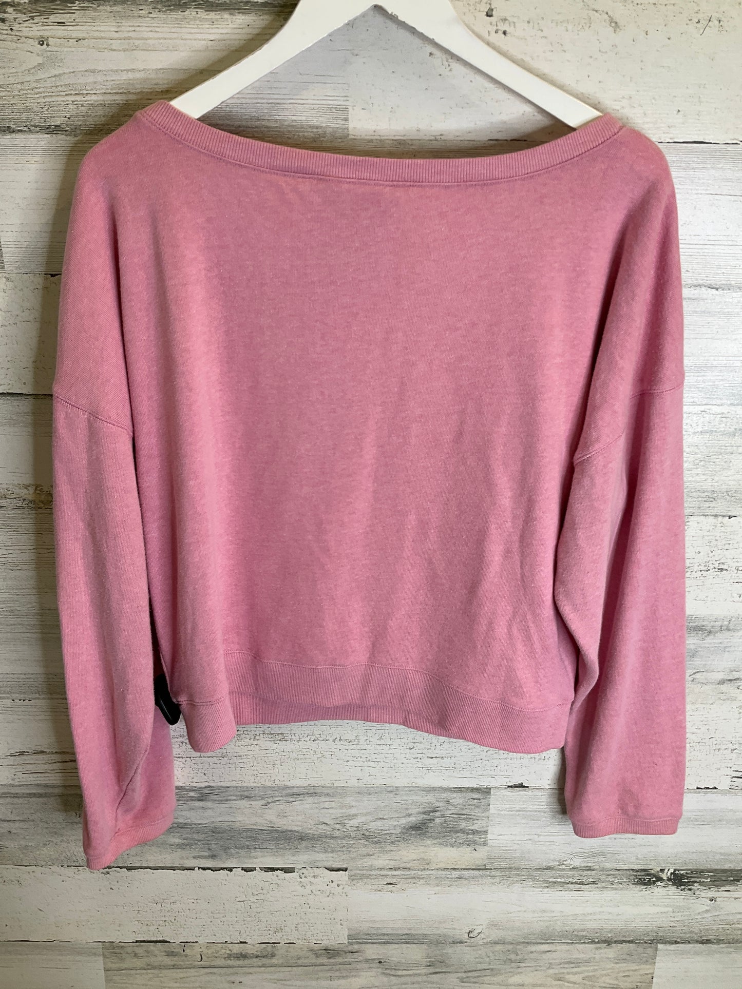 Pink Sweatshirt Crewneck Pink, Size S