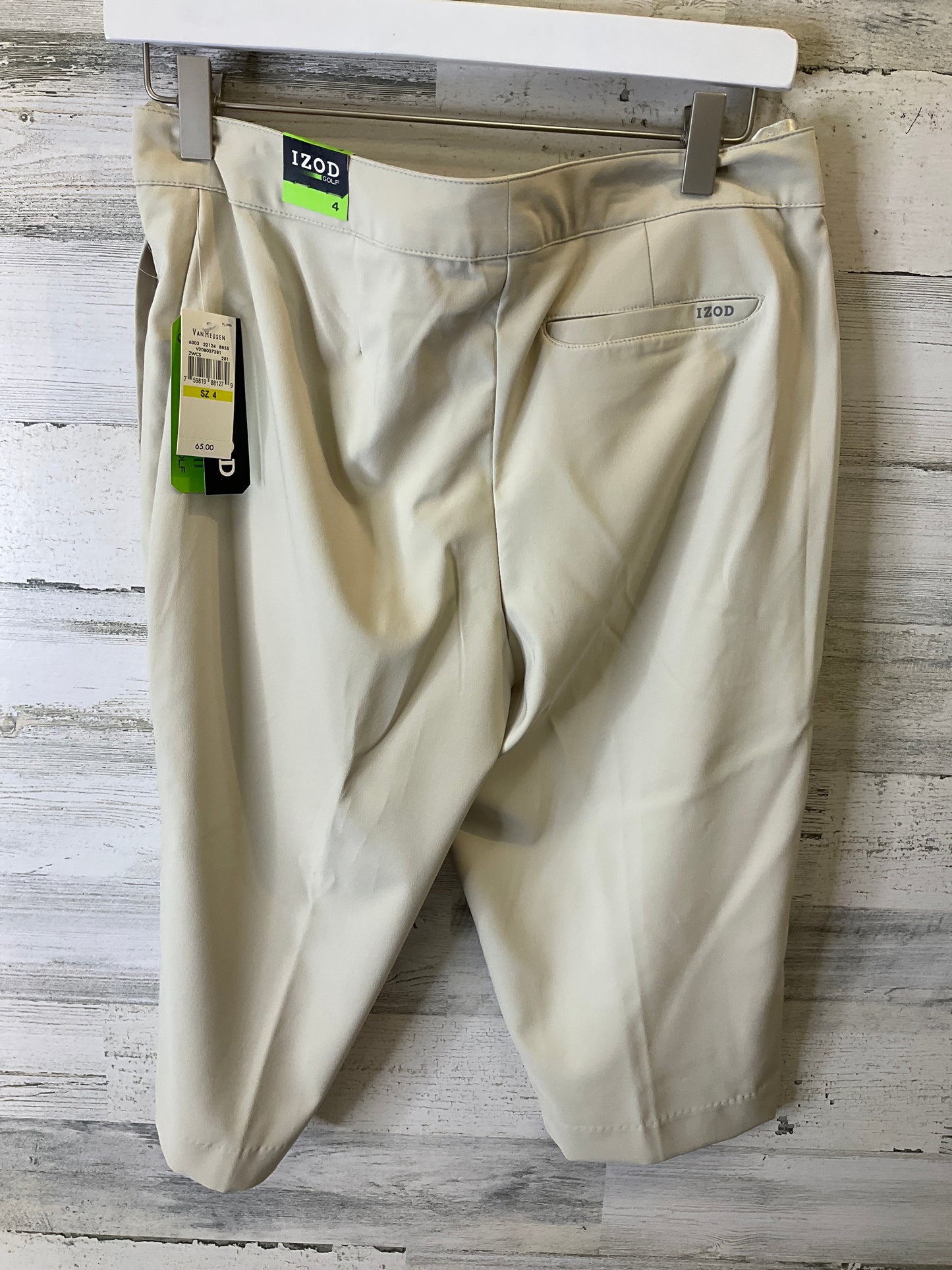 Capris By Izod In Cream, Size: 4