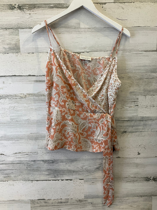 Peach Top Sleeveless Paper Crane, Size L