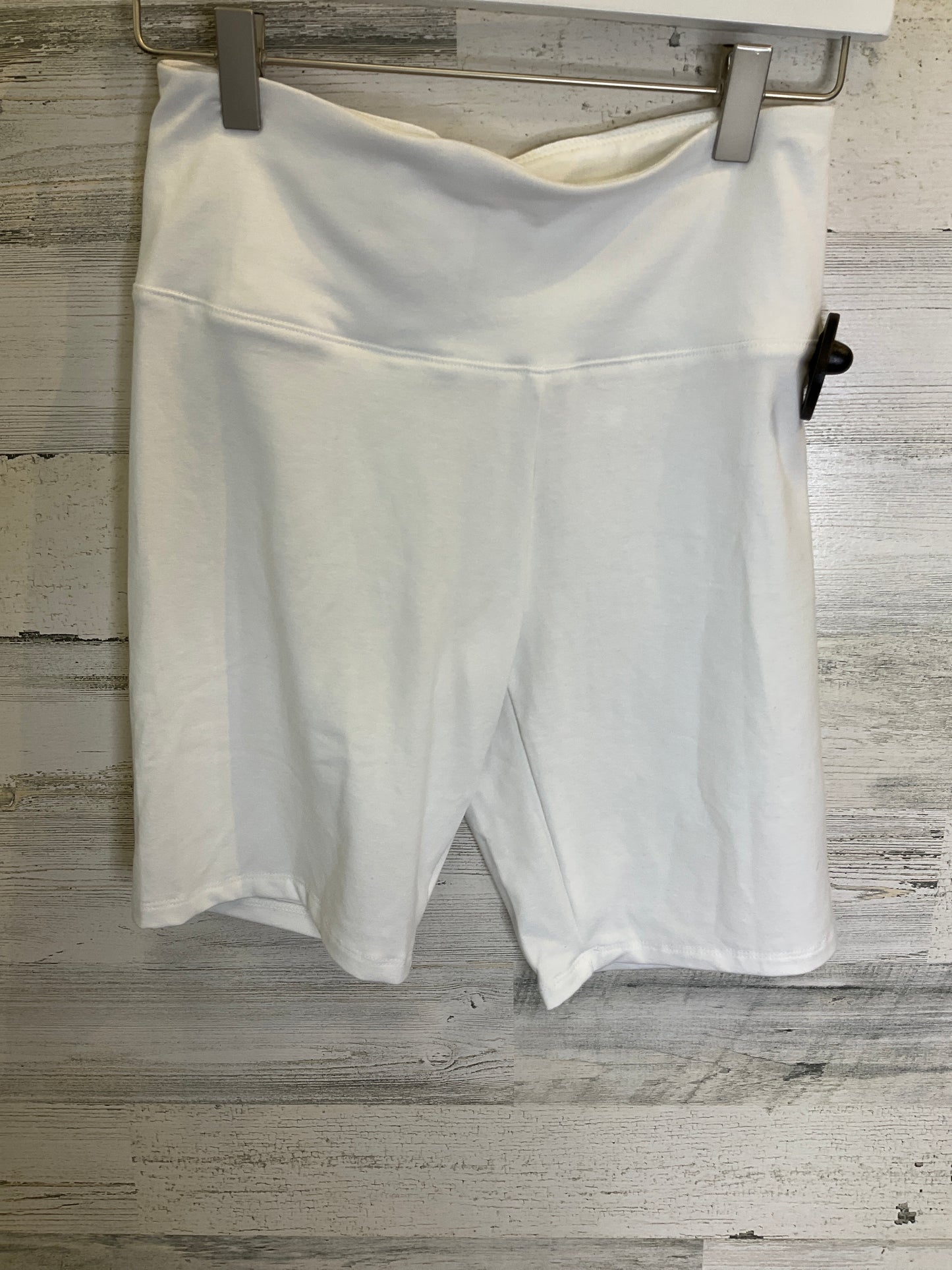 White Athletic Shorts Cuddl Duds, Size Xs