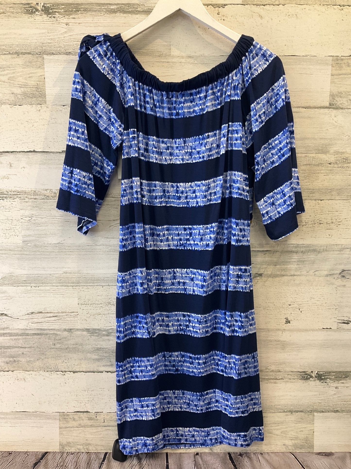 Blue Dress Casual Short Michael By Michael Kors, Size S