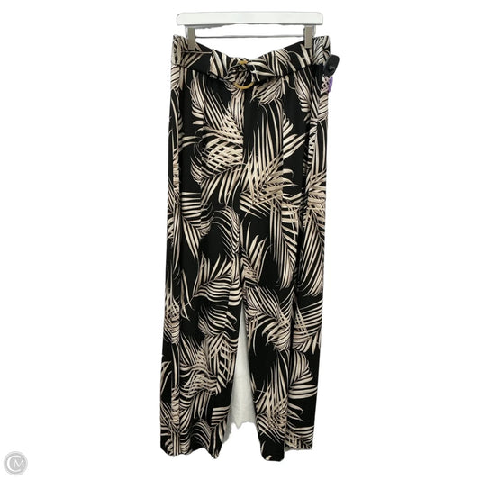 Pants Wide Leg By White House Black Market In Black & Tan, Size: 12