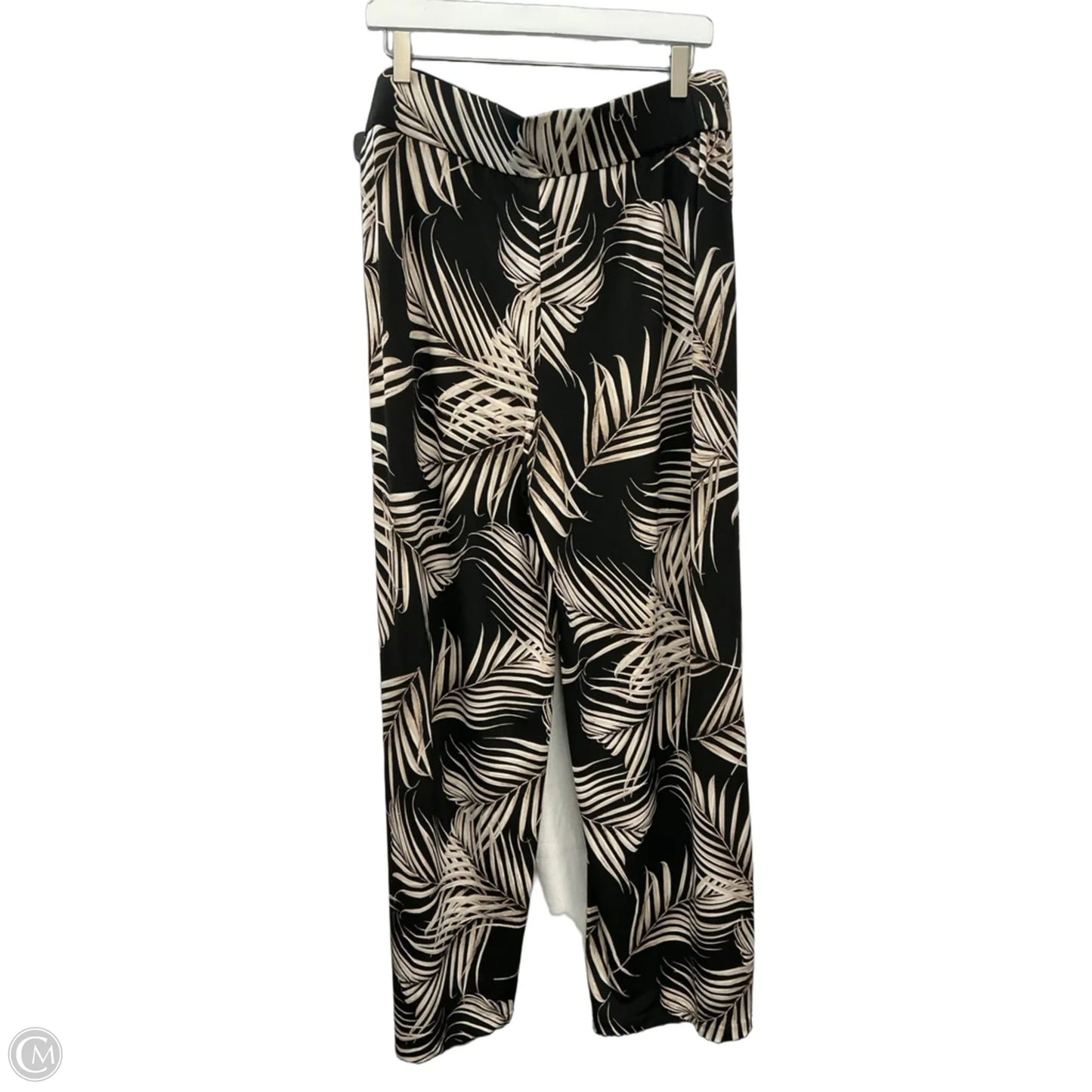 Pants Wide Leg By White House Black Market In Black & Tan, Size: 12