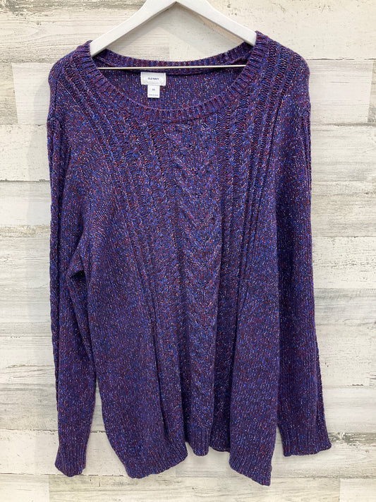 Sweater By Old Navy In Blue, Size: 2x