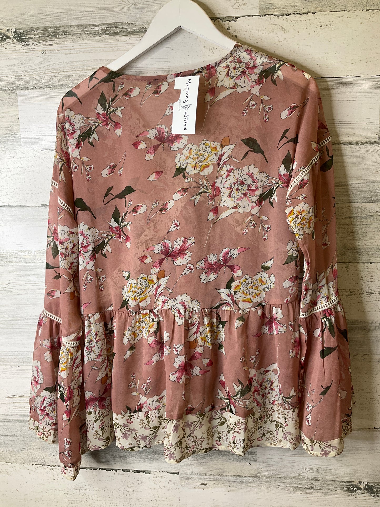 Top Long Sleeve By Doe & Rae  Size: S