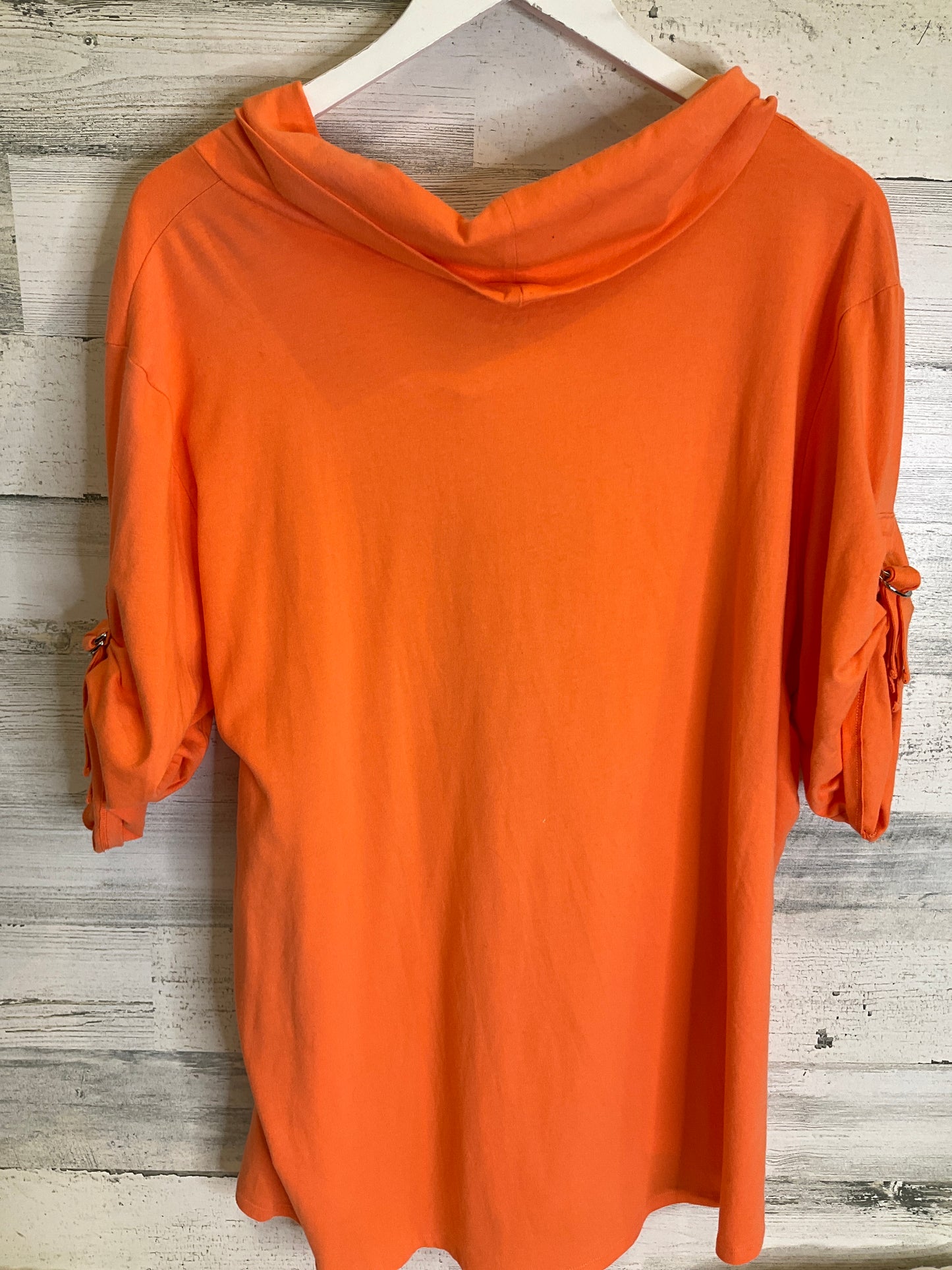 Neon Top 3/4 Sleeve Neon Buddha, Size 3x