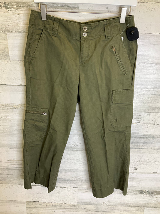 Capris By Eddie Bauer In Green, Size: 4petite