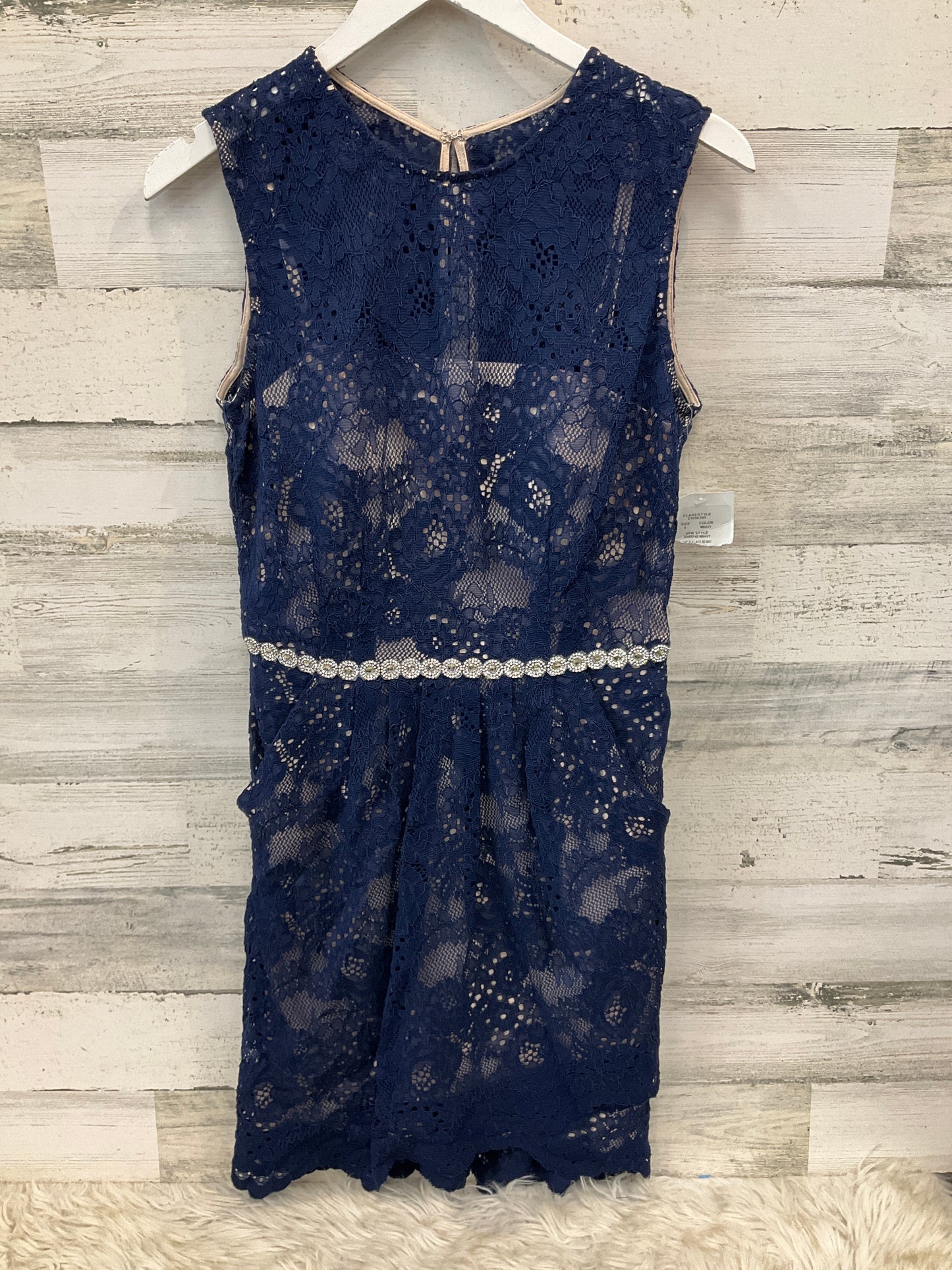 Dress Party Midi By City Triangles In Blue, Size: S