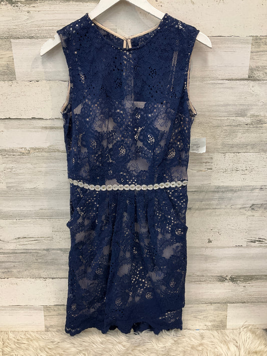 Dress Party Midi By City Triangles In Blue, Size: S