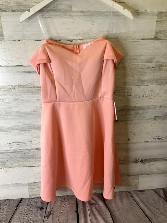 Coral Dress Casual Short Pink Lily, Size L