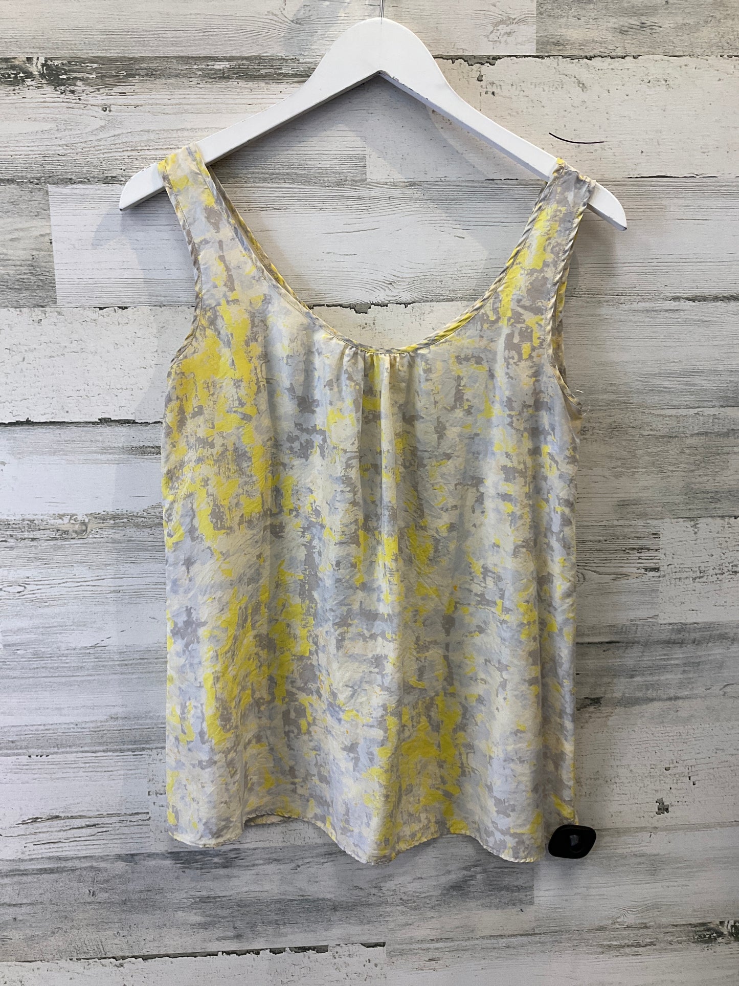 Yellow Top Sleeveless Cabi, Size Xs