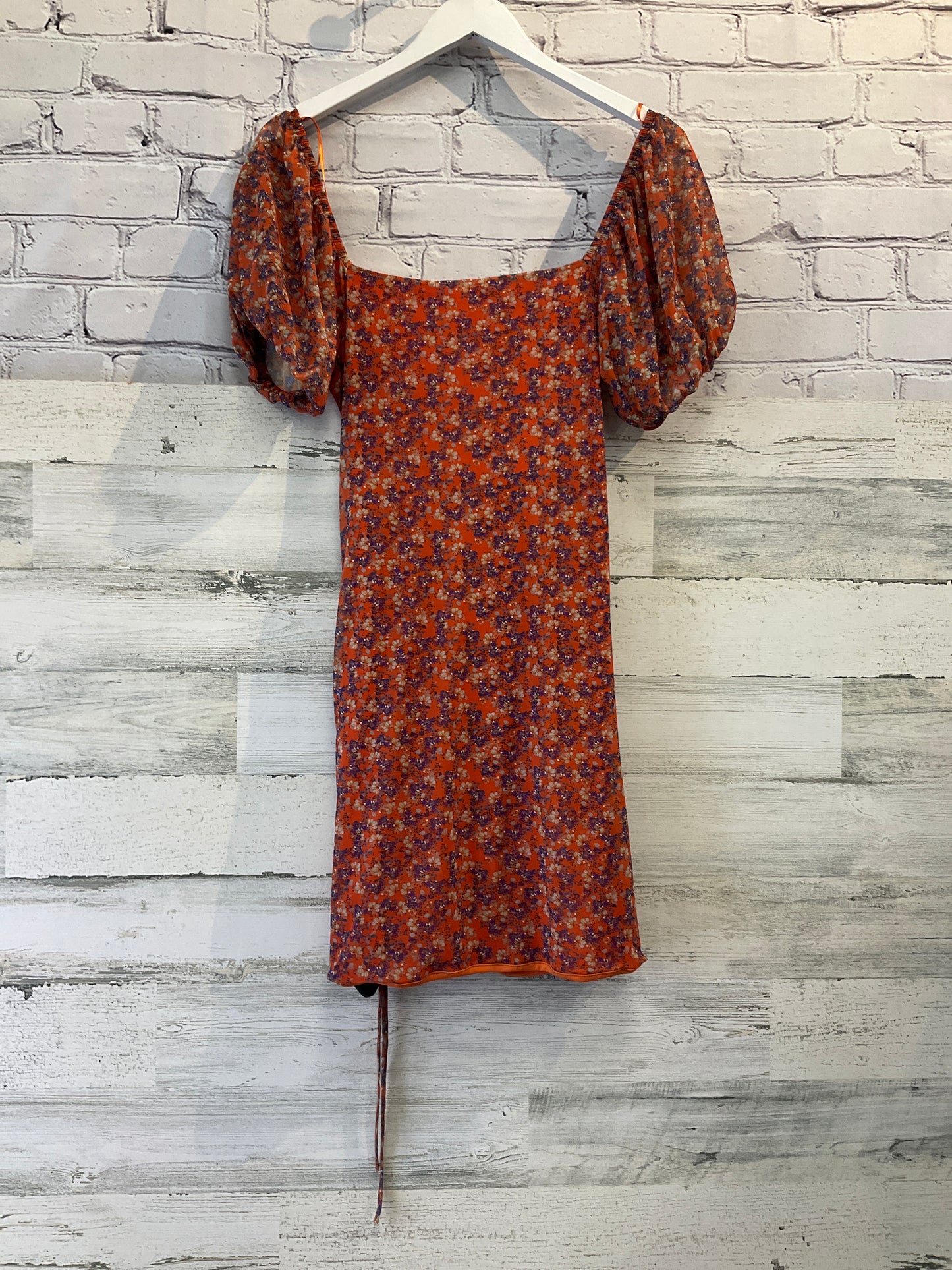 Floral Print Dress Casual Short Free People, Size S