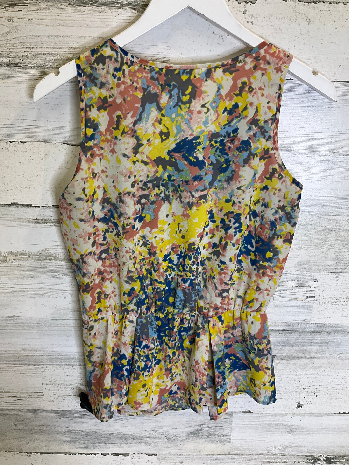 Floral Print Top Sleeveless Daniel Rainn, Size Xs