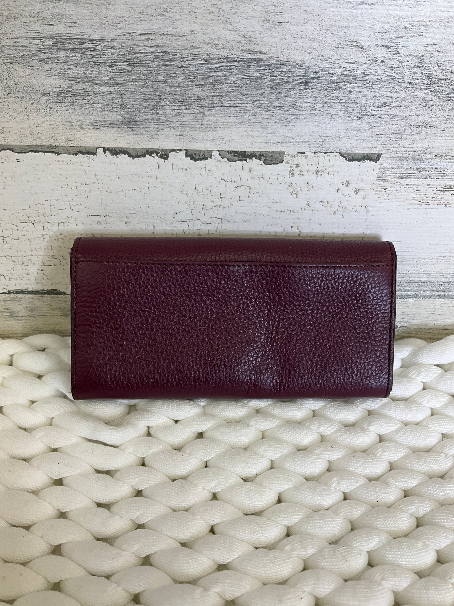 Wallet Leather By Michael Kors, Size: Medium