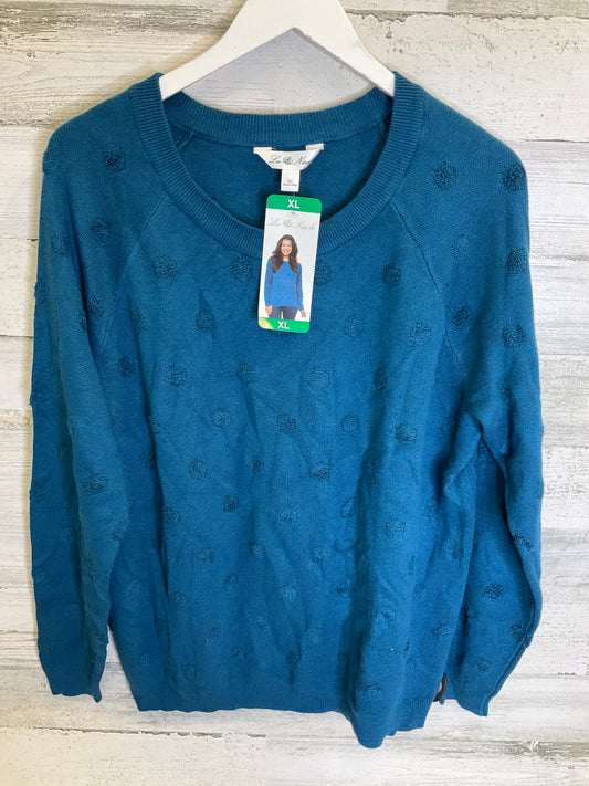 Sweater By Leo And Nicole In Blue, Size: Xl