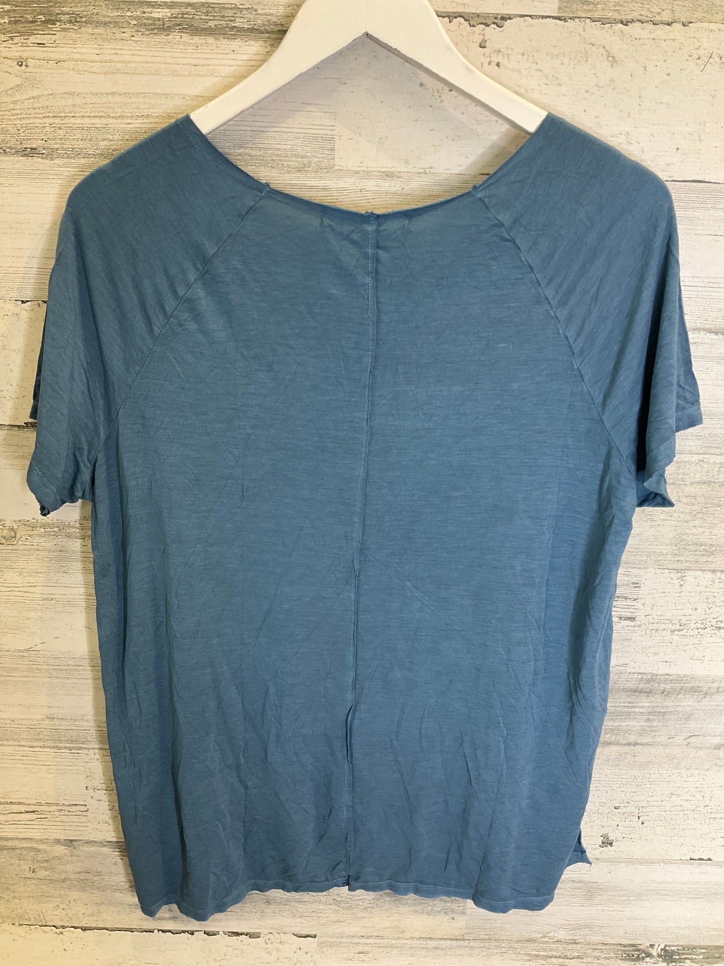 Top Short Sleeve By Project Social Tee In Blue, Size: M